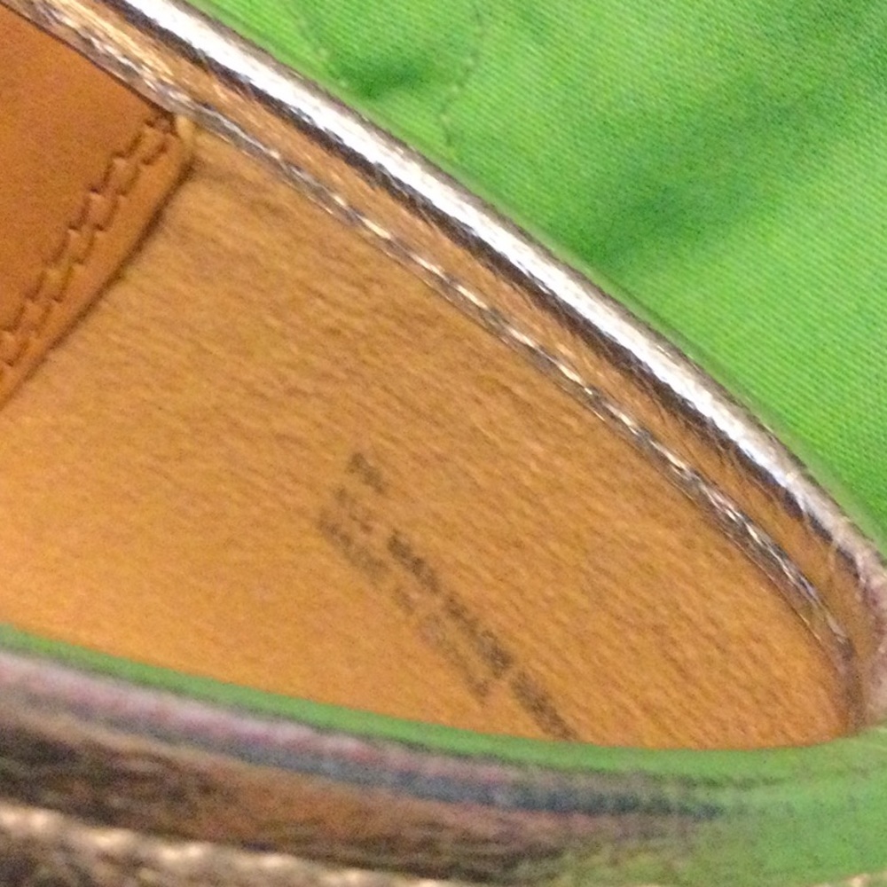 LaneBryant silver Loafers 8 wide - Picture 6 of 9